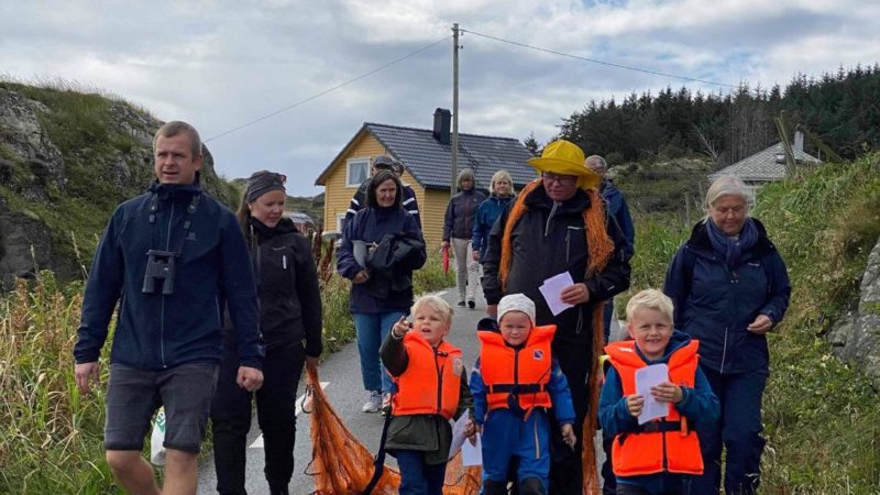 Frisk luft og bøker til barna