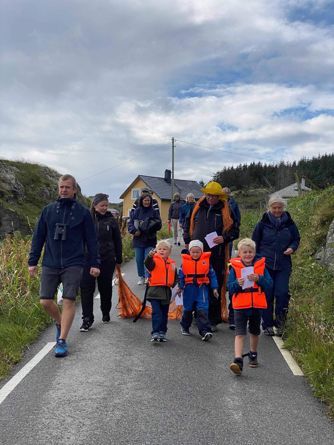 Frisk luft og bøker til barna