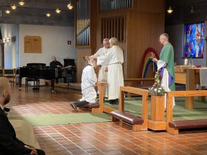 Konfirmasjon i Rossabø kirke