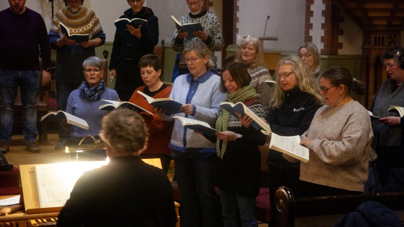 Fremfører Johannespasjonen av Johann Sebastian Bach